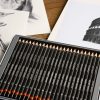 Grafitinis pieštukas Derwent Graphic metalinė dėžutė - 5/6