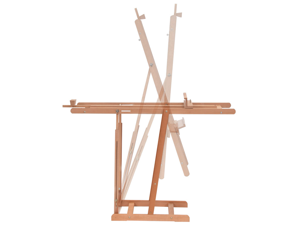 The Mabef M08 is a simple yet versatile Convertible Studio Easel, construct...