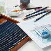Watercolour pencils Derwent in wooden box - 3/3